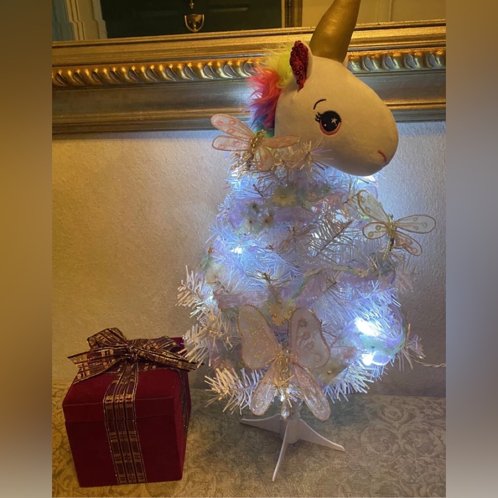 Holiday Lighted Unicorn Tree - Picture 5 of 15